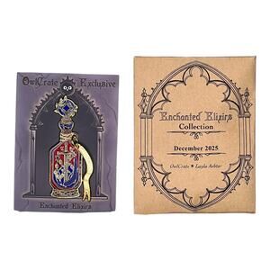 OwlCrate Legendborn Enchanted Elixir Pin - Tracy Deonn December 2025 YA Box